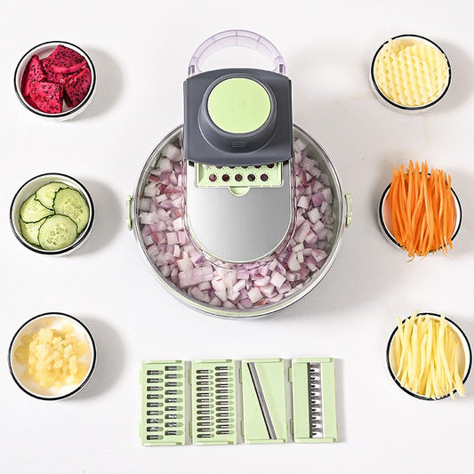 Hot Selling Vegetable Chopper Slicer Veggie Dicer Cutter for Onion Tomato Potato Food Chopper with Draining