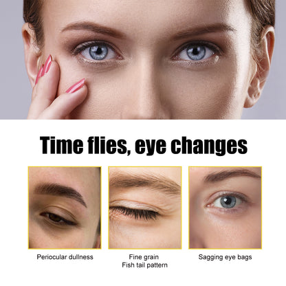 Collagen Gold Eye Mask Firming Eye Pattern Patch Overnight Dark Circles Under Eye Elastic Repair