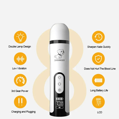 Electric Dogs Nail Polisher Wheel Replacement Grinding Head Pet Nail Grinder Head Trimmer Clipper Pet Paws Grooming Supplies