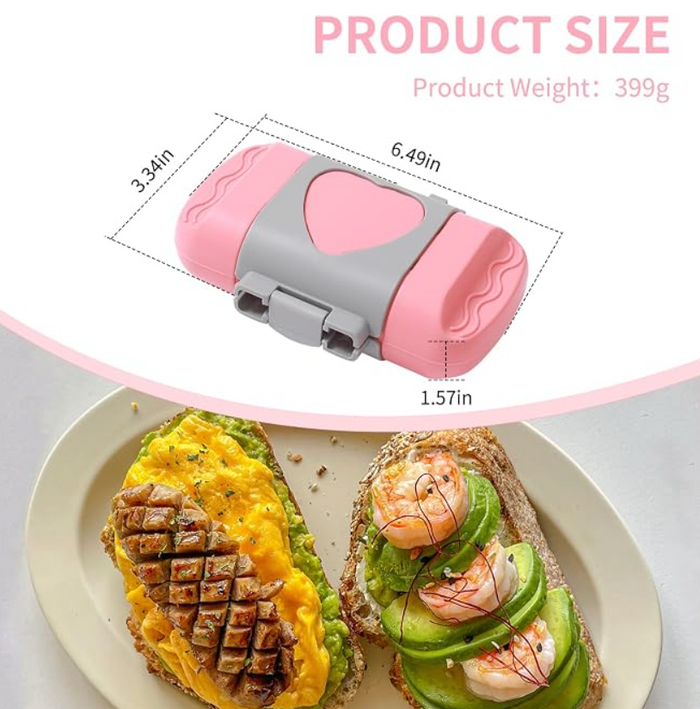 Portable Silicone Sandwich Mould Tray