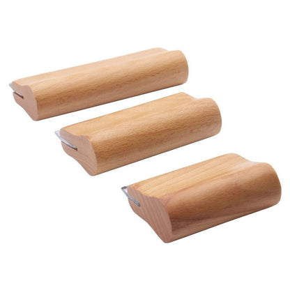 Wood Groom Brush vis Deshedding Grooming Tool, Professional Pet Wooden Groomer
