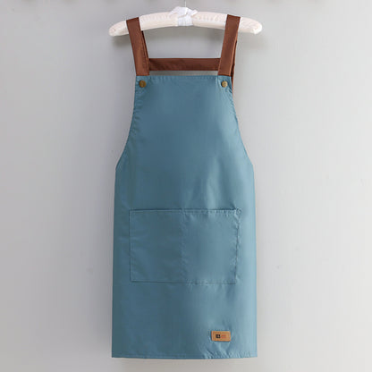 Apron for Home Kitchen Waist Waterproof and Oil proof Advertising Logo Printing Apron