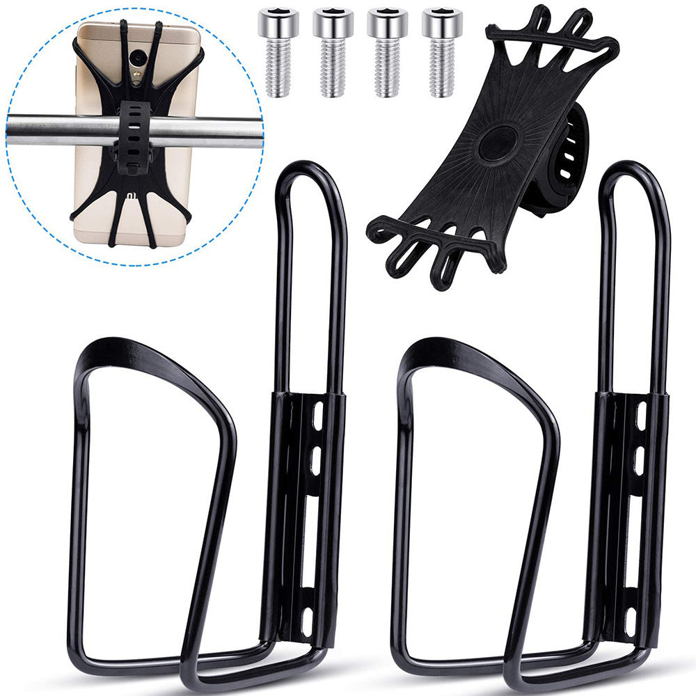 Bicycle Aluminum Alloy Water Bottle Holder Mountain Bike Water Cup Holder Outdoor Riding Water Bottle Holder Bicycle Accessories