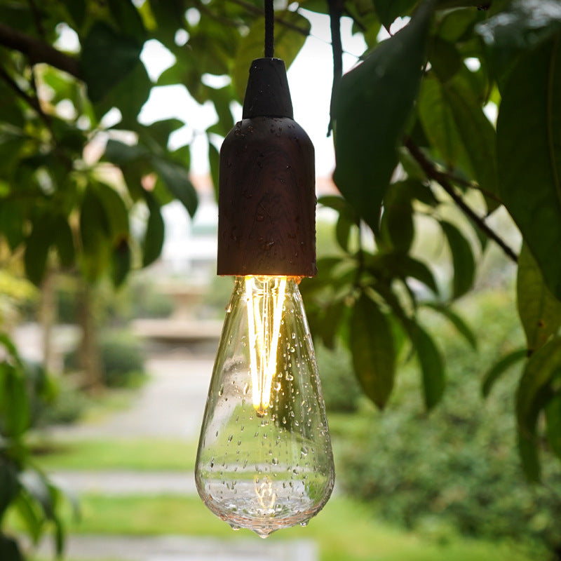 Outdoor Portable Camping Lights Retro Lighting LED Cable Lights Tent Lights Christmas Camping Atmosphere Lights Decorative Chandeliers