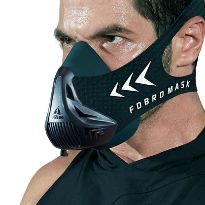 FDBRO Sport Mask Adjustable Training Oxygen Control Face Mask for Running